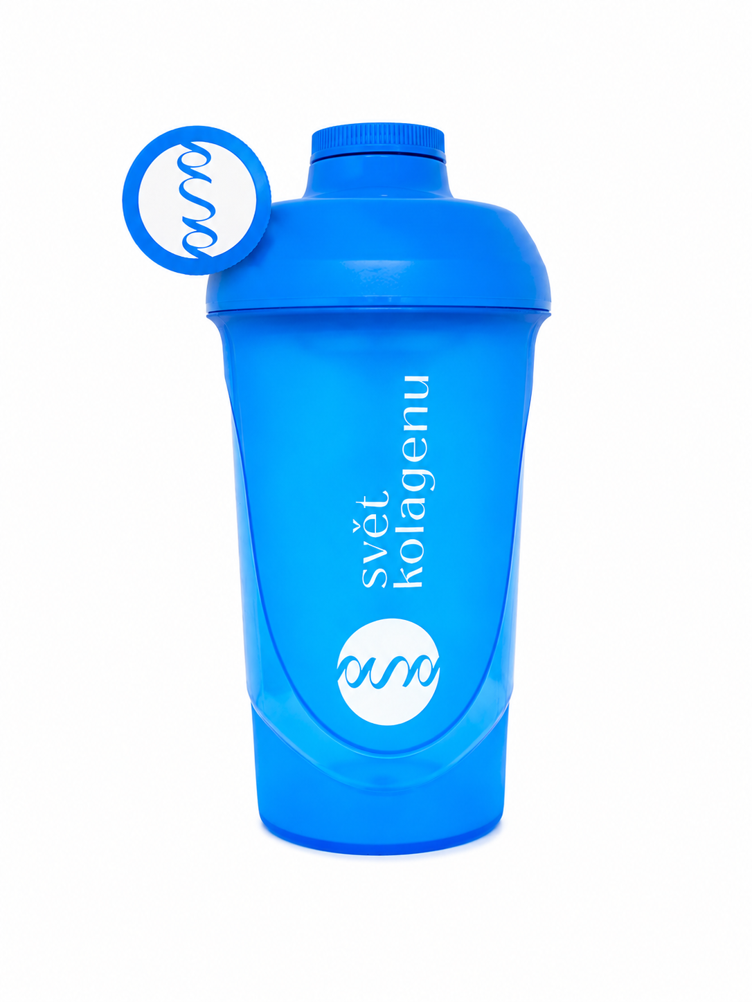 ŠEJKR SVĚT KOLAGENU 600ML MODRÁ